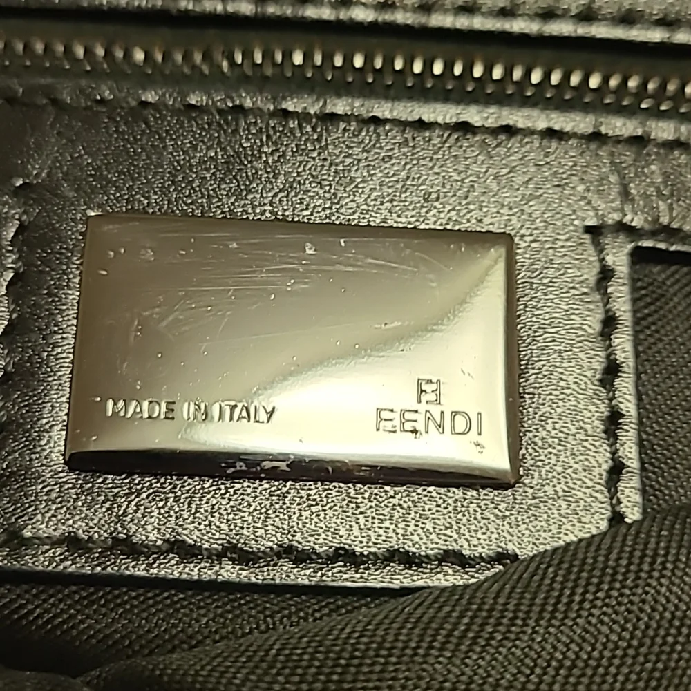 GC - Fendi Zucchino mini Mama Baguette - Picture 10 of 17